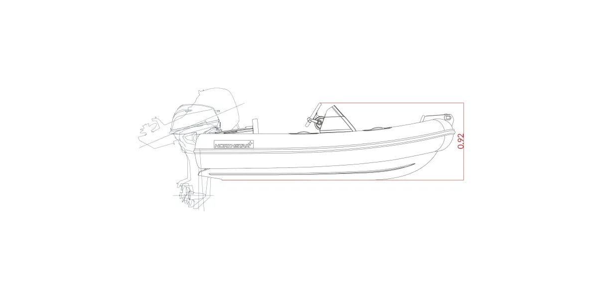 NorthStar Axis 3.4 ölçülü yan görünüm
