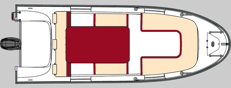 Safter Poly 570 Outboard çizim