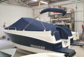 P605 boat cover